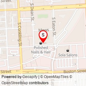 Plant Bar on Toone Street, Baltimore Maryland - location map