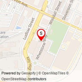 Iron Rooster on Whetstone Way, Baltimore Maryland - location map