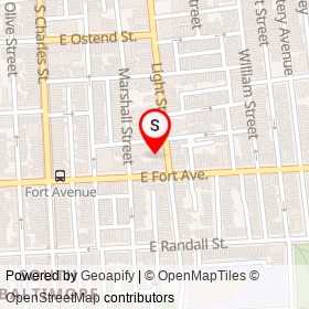 iPhoneAid on Light Street, Baltimore Maryland - location map