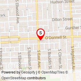 Walt's Inn on O'Donnell Street, Baltimore Maryland - location map