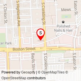 7-Eleven on Boston Street, Baltimore Maryland - location map
