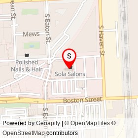 Xfinity on South Eaton Street, Baltimore Maryland - location map