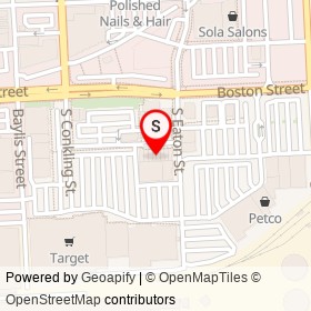 Hair Cuttery on Boston Street, Baltimore Maryland - location map