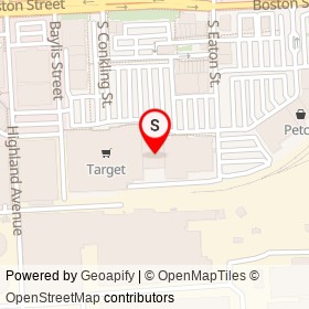 Michaels on Boston Street, Baltimore Maryland - location map