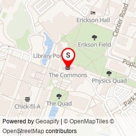 The Commons on Hilltop Circle, Catonsville Maryland - location map