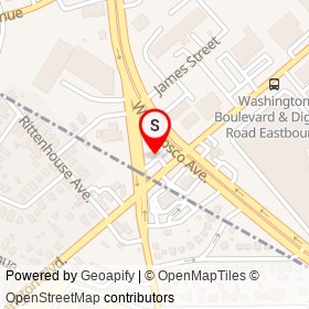 7-Eleven on West Patapsco Avenue, Baltimore Maryland - location map