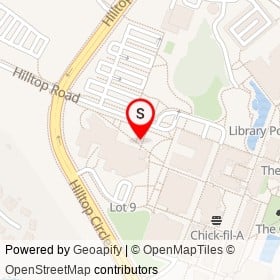 Forum on Hilltop Circle, Catonsville Maryland - location map