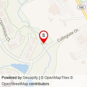 No Name Provided on Wake Forest Court, Catonsville Maryland - location map