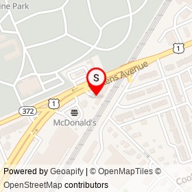 Atlantic Motors on Wilkens Avenue, Baltimore Maryland - location map