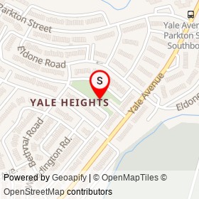Yale Heights on , Baltimore Maryland - location map