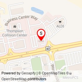 Thompson Toyota (Used) on Business Center Way, Edgewood Maryland - location map