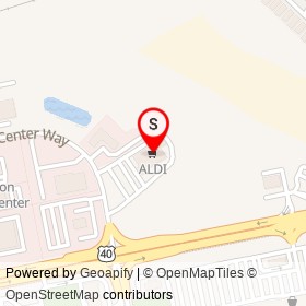 ALDI on Business Center Way, Edgewood Maryland - location map