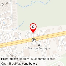 KFC on Pulaski Highway, Edgewood Maryland - location map