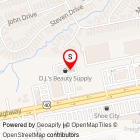 Seoul Restaurant on Pulaski Highway, Edgewood Maryland - location map