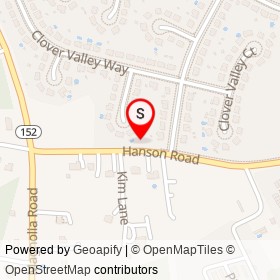 No Name Provided on Hanson Road, Edgewood Maryland - location map