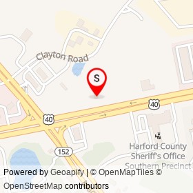 Cove Point Auto Sales on Pulaski Highway, Joppatowne Maryland - location map