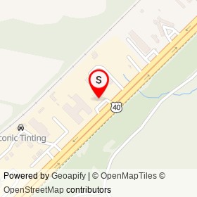 Beav's Smoke Shop on Pulaski Highway,  Maryland - location map