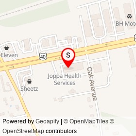 Dan’s Automotive Inc. on Pulaski Highway, Joppatowne Maryland - location map