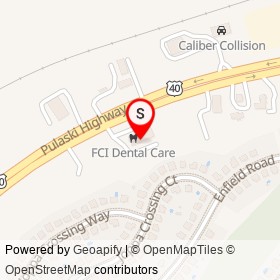 Stotler Chiropractic on Pulaski Highway, Joppatowne Maryland - location map