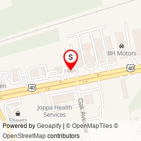 RISE Joppa on Pulaski Highway, Joppatowne Maryland - location map