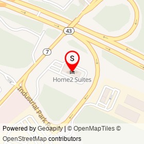Home2 Suites on Philadelphia Road, White Marsh Maryland - location map