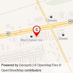 Baldwin's Seafood Restaurant & Lounge on Pulaski Highway, Joppatowne Maryland - location map