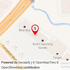 Michaels on Campbell Boulevard, White Marsh Maryland - location map
