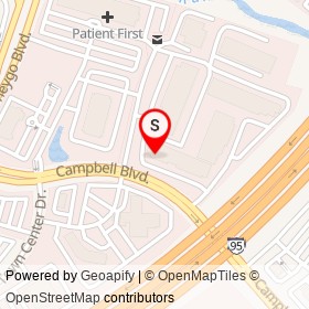 CoreLife on Campbell Boulevard, White Marsh Maryland - location map