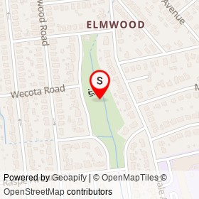 Elmwood on , Overlea Maryland - location map