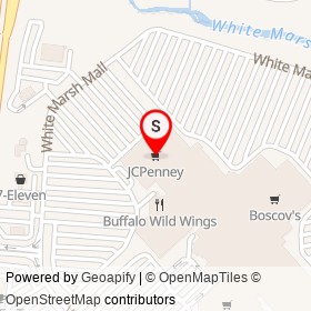 JCPenney on Perry Hall Boulevard, Perry Hall Maryland - location map