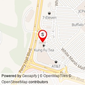 Lifeway Christian Bookstore on Perry Hall Boulevard, White Marsh Maryland - location map
