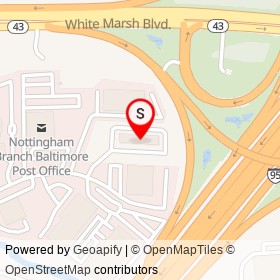 WoodSpring Suites Baltimore White Marsh - Nottingham on Mercantile Road, White Marsh Maryland - location map
