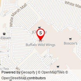 Buffalo Wild Wings on Perry Hall Boulevard, Perry Hall Maryland - location map