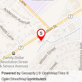 Sparkles Laundry on Revolution Street, Havre de Grace Maryland - location map