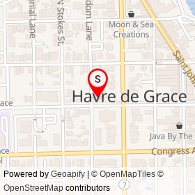 Havre de Grace Historic District on Freedom Lane, Havre de Grace Maryland - location map