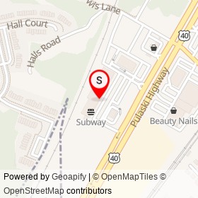 Plush House of Beauty on Pulaski Highway, Havre de Grace Maryland - location map
