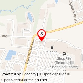 Mattress Warehouse on Beards Hill Road, Aberdeen Maryland - location map