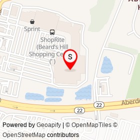 The Home Depot on Beards Hill Road, Aberdeen Maryland - location map