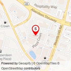 The Greene Turtle on Beards Hill Road, Aberdeen Maryland - location map