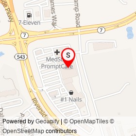 ShopRite/Kliens on Belcamp Road, Riverside Maryland - location map