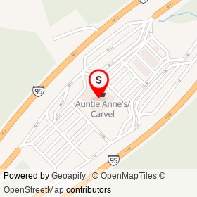 Wendy's on Maryland House Service Area,  Maryland - location map
