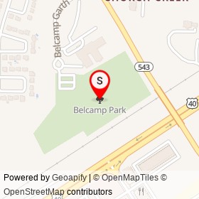 Belcamp Park on , Riverside Maryland - location map