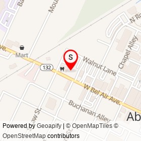 Heart to Heart Hair Studio on West Bel Air Avenue, Aberdeen Maryland - location map