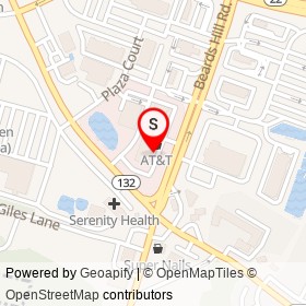 Aaron's on Beards Hill Road, Aberdeen Maryland - location map