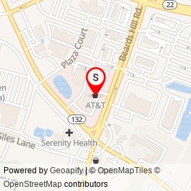 AT&T on Beards Hill Road, Aberdeen Maryland - location map