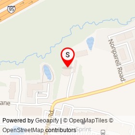 84 Lumber on Beards Hill Road, Aberdeen Maryland - location map