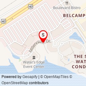 Eagle on Millennium Drive, Riverside Maryland - location map