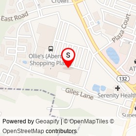 Michael's Lock & Key on Giles Lane, Aberdeen Maryland - location map