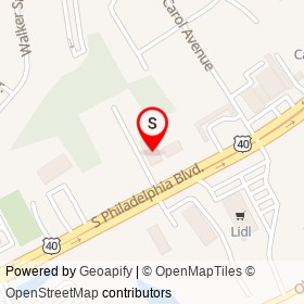 Golden Corral on South Philadelphia Boulevard, Aberdeen Maryland - location map