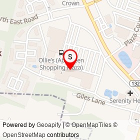 Supermercado Campos Pupuseria Y Taqueria on Giles Lane, Aberdeen Maryland - location map